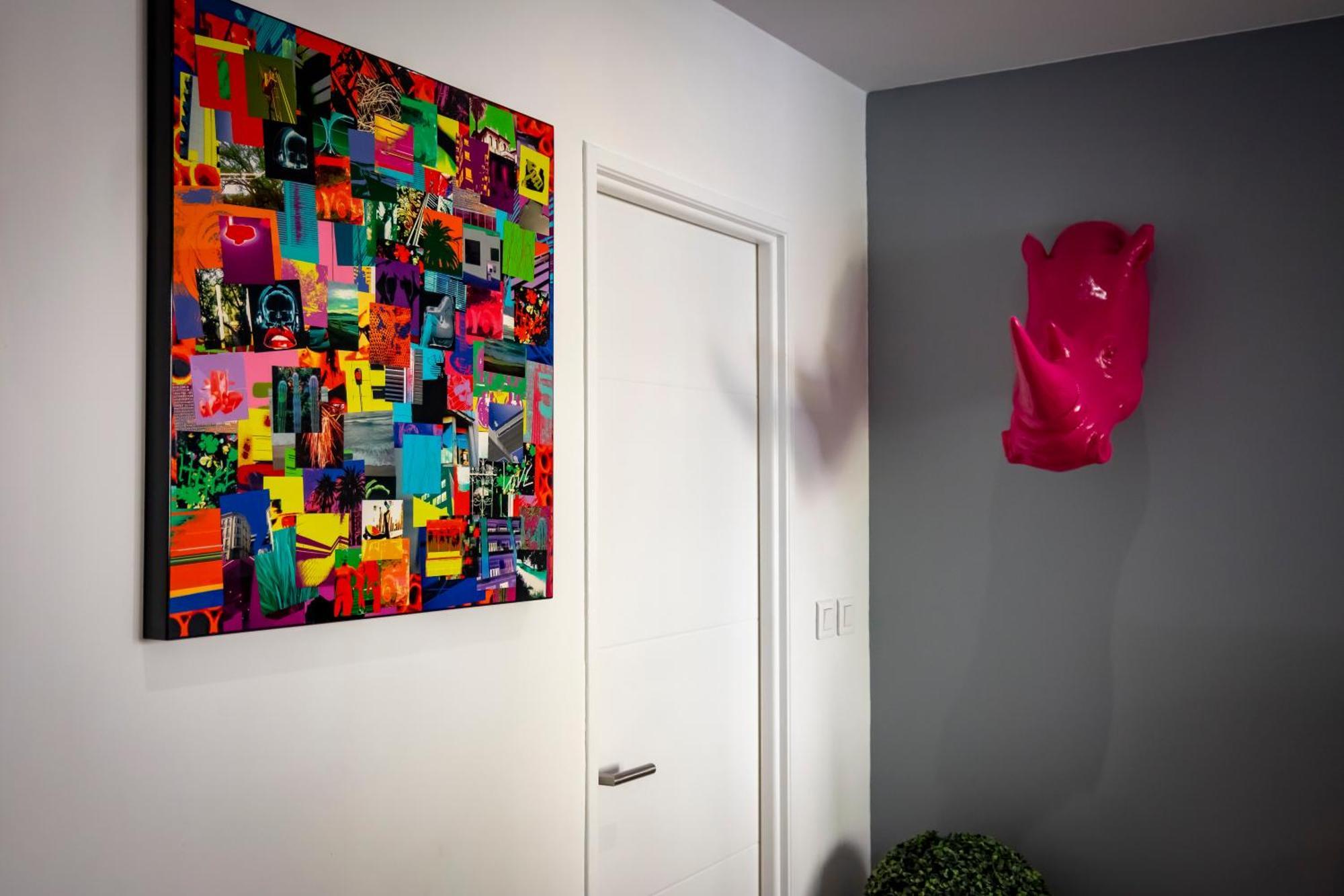 Superbe Appartement Avec Patio Nîmes Esterno foto